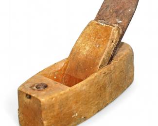 Vintage Wood And Metal Smoothing Plane