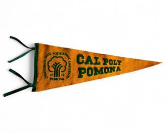 Vintage Cal Poly Pomona Felt School Banner