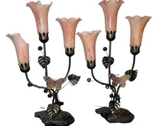 Dale Tiffany Butterfly Lamps