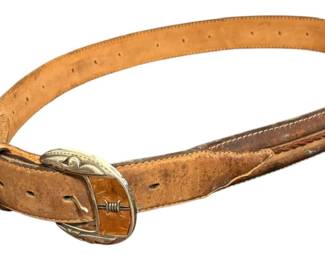 Justin Western Belt and Buckle
