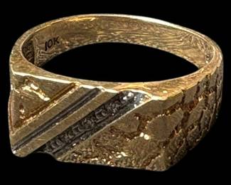 10K Mens Ring
