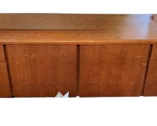 Wood Storage Cabinet