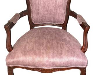 Wine Colored Armchair