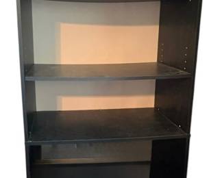 Black Laminate Bookshelf