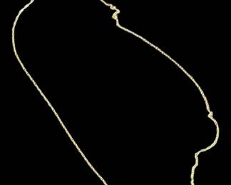 10K Gold Tangled Chain