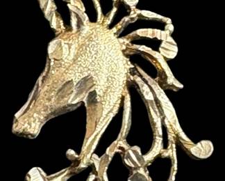 Vintage Unicorn Pendant