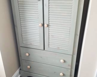 Broyhill two-drawer armoire