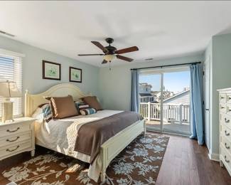 King bedroom suite by Stanley Furniture: king bed; nightstand; tall dresser