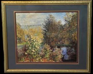 Monet Corner of the Garden at Montgeron