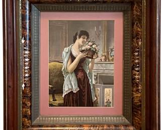 Antique Frame 1890s Art Print