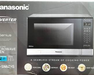 NEW Panasonic Stainless Steel Microwave