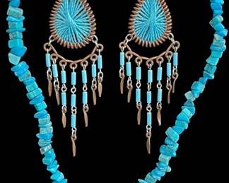 Turquoise Jewelry Set