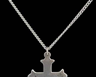 Retired James Avery Cross with Chain