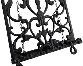 Cast Iron Cookbook Stand