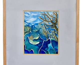 Sea Life Watercolor by Sondrace