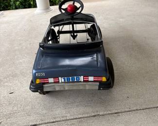 1990s Metal pedal car