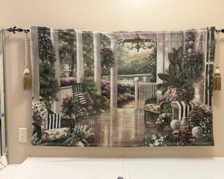 Large wall tapestry