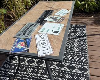 Outdoor table