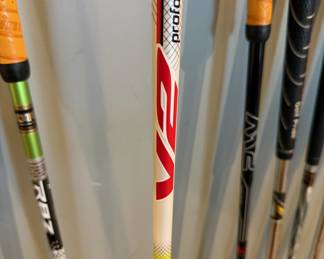 Nice selection of TaylorMade golf clubs, including a RBZ 15 degree 3 wood and more