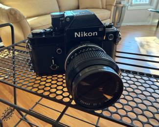 Vintage Nikon F2 35mm camera