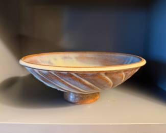 Richard Bresnahan - St. John’s famous potter - art pottery rice bowl