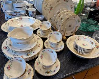 Vintage 47 piece set of Syracuse “Selma” china