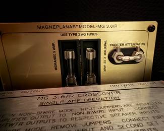 Amazing Magneplanar floor speakers, Model-MG 3.6/R, in excellent vintage condition.  All of the Magnepan speakers sound incredible!