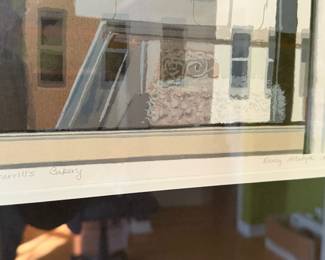 Nancy McIntyre - Massachusetts “Sherril’s Bakery” Artist Proof print, signed and dated