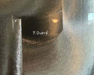 Patrick Dupre “Infinity” etching on foil, Signed