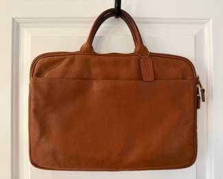 Cute vintage Coach leather business bag