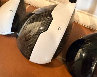 Nice selection of TaylorMade golf clubs, including a RBZ 15 degree 3 wood and more