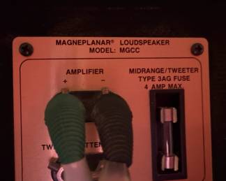 Magneplanar Center Loudspeaker Model MGCC in excellent working condition 
