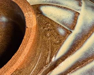 Richard Bresnahan - St. John’s famous potter - art pottery rice bowl