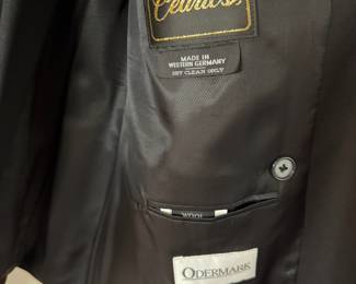 Vintage men’s Oderman 5-piece tuxedo set from Cedrics and made in West Germany