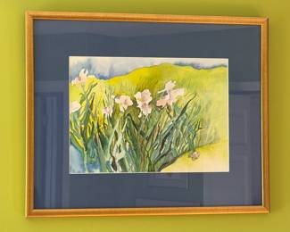 Jan Brunkow original watercolor painting