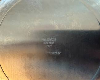 Fun vintage Alessi stainless steel bowl