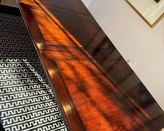 Beautiful vintage Ming style rosewood expandable dining table - Wong Chuk Hang, Hong Kong