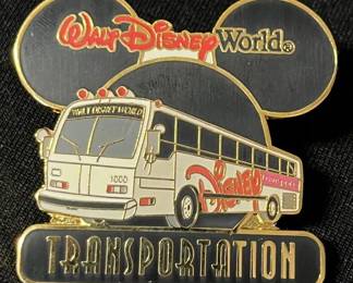 Disney “Transportation Series” Limited Edition #2 of 5,000 Pin
From Disney’s sought-after Transportation Series, this Limited Edition #2 of 5,000 enamel pin celebrates the whimsical world of Disney travel—from monorails to Main Street vehicles! Featuring vivid enamel color & intricate detailing that capture the golden age of Disney transportation magic.

• Limited Edition of 5,000
• Numbered #2 in the series
• Bright enamel with gold-tone finish
• Standard Mickey-head clasp
• Please see pictures for measurements & condition
