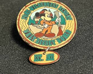 2000 Disney’s Fort Wilderness Resort Collectible Pin
Charming Disney Parks pin featuring the beloved Fort Wilderness Resort & Campground theme. A must-have for Disney Resorts collectors and fans of the rustic side of Walt Disney World magic!

• Official Disney Parks pin
• Stamped 2000 on back
• Classic enamel finish with metal back & Mickey head pin clasp
• Please see pictures for measurements & condition
