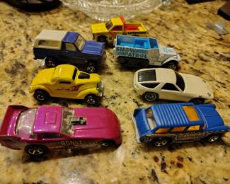 Vintage 70s hot wheels.