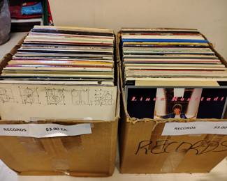 Vintage vinyl records 