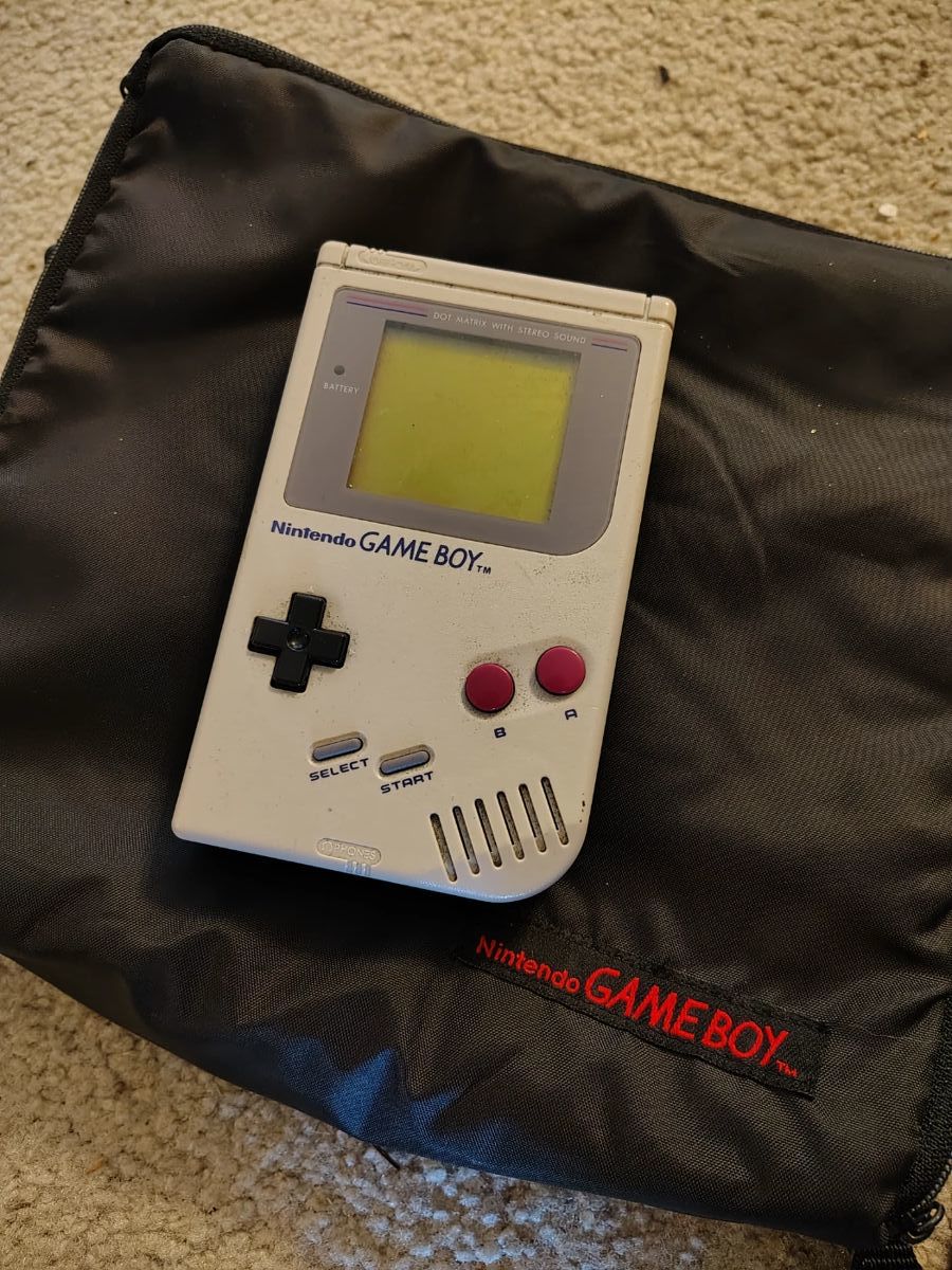 Original game boy with original case