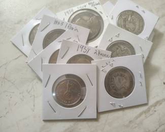 Various world silver antique coins. 
Cash only for silver  