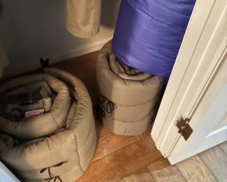 sleeping bags