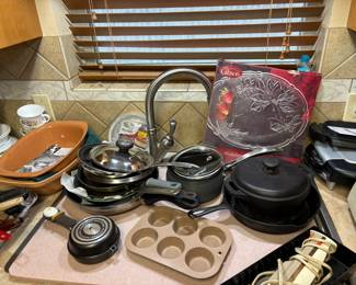 Cast iron, other skillets