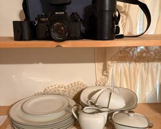 camera, china partial set