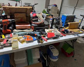 Great finds in the garage!