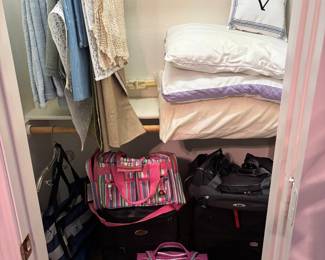 Luggage and linens