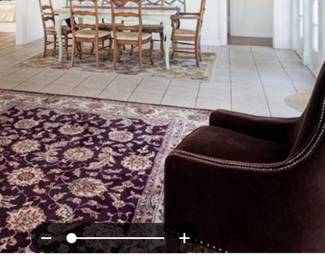 Four aubergine velvet chairs. Gorgeous, top quality, rare find. $1000