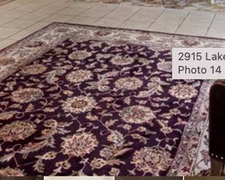 Wool rug. Stunning colors. You gotta have it!